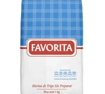 HARINA S/PREPARAR LA FAVORITA X 1 KG