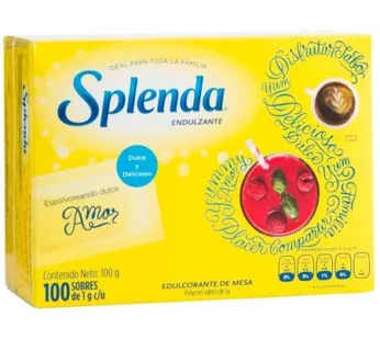 SPLENDA 100 SOBRES