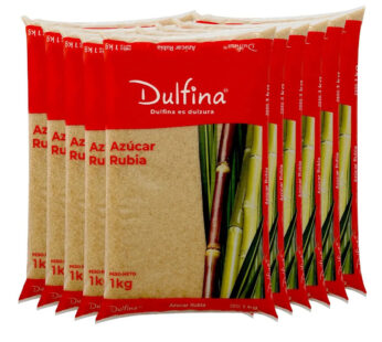 AZÚCAR RUBIA DULFINA PQT DE 10 KG