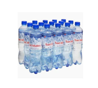 SAN MATEO C/GAS 600 ML PQT X 15 UND