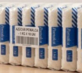 AZÚCAR BLANCA POMALCA 1 KG X 10 UNI