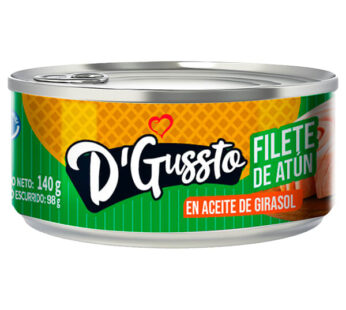 FILETE DE ATUN D´GUSSTO X 140 GR