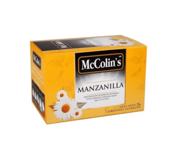 MANZANILLA MC COLINS X 25