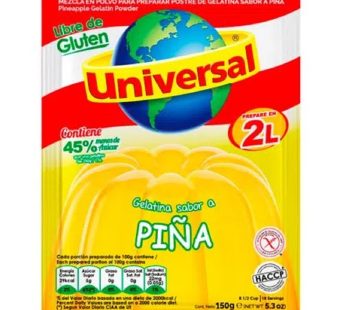 GELATINA UNIVERSAL PIÑA X 130GR