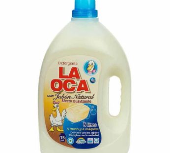 DET. LIQUIDO LA OCA JABON NATURAL 5 LT