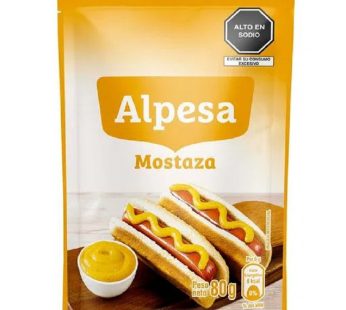 MOSTAZA ALPESA X 80GR