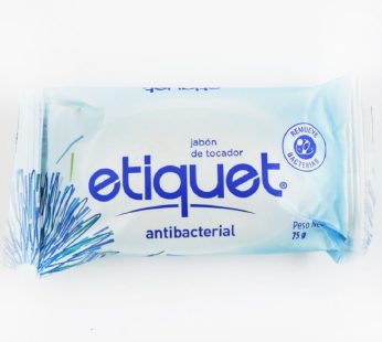 JABON ETIQUET ANTIBACTERIAL X 75 G