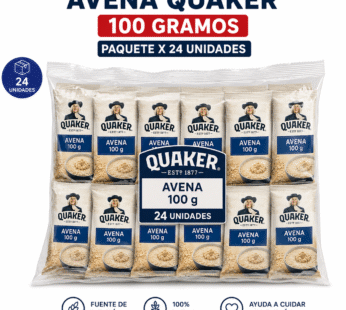 AVENA QUAKER X 100 GR PQT X 24 UND