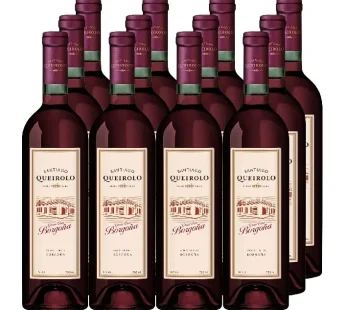 VINO BORGOÑA QUEIROLO X750 ML / CAJA DE 12 UNI