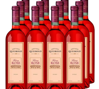 VINO ROSE QUEIROLO X750 ML / CAJA DE 12 UNI