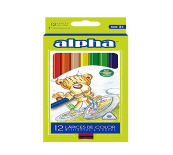 COLORES ALPHA X 12 UNI