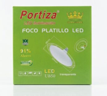 FOCO PLATILLO LED PORTIZA 50/60 Hz