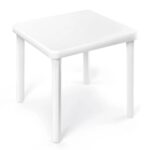 MESA BLANCA DE PLÁSTICO
