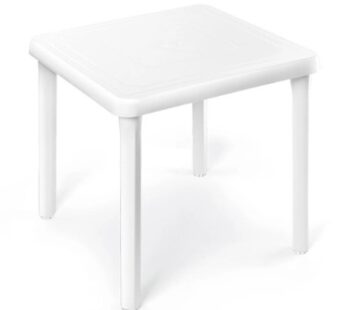 MESA BLANCA WAYRU 75CM X 75CM
