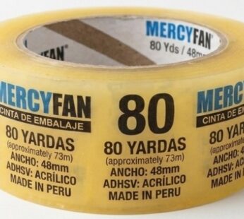 CINTA DE EMBALAJE 80 YDS MERCYFAN