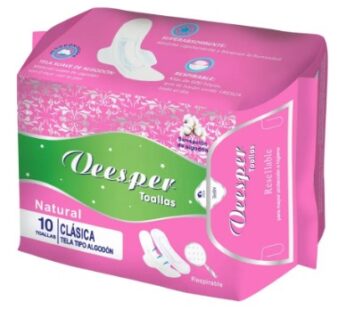 TOALLAS VEESPER DÍA X 10 UNI