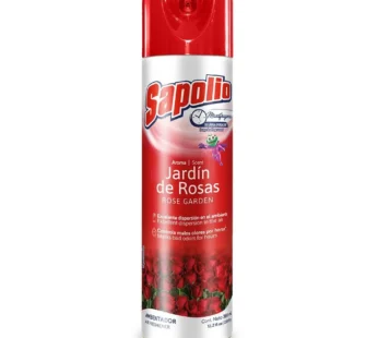 AROMA SPRAY SAPOLIO JARDÍN DE ROSAS X 360 ML