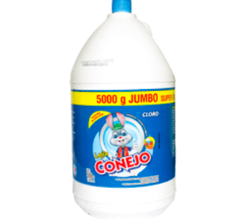 LEJÍA ROPA COLOR CONEJO 5 LT X 4 UNI