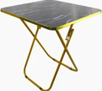 MESA PLEGABLE ZZ-32 NEGRA 80 X 80 X 70