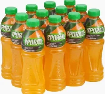 SPORADE NARANJA X 500 ML PQT X 12 UNI