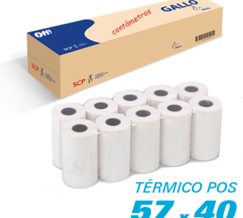 CONTOMETRO TÉRMICO 57 X 40 X 13 PARA POS X CAJA
