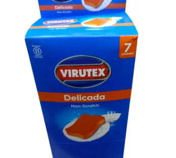ESPONJA VIRUTEX DELICADA X 7 UNI