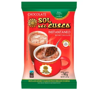 CHOCOLATE INSTANTÁNEO SOL DEL CUSCO X 90 GR