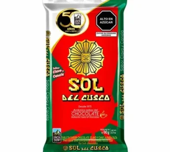 CHOCOLATE DE TAZA TESORO DEL CUSCO X 90 GR