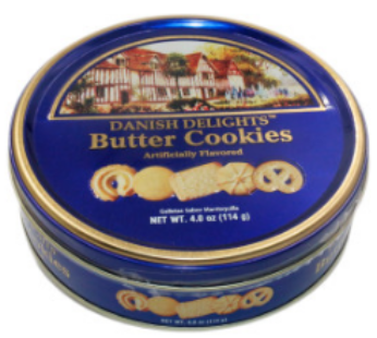 GALLETA EN LATA BUTTER COOKIES X 280 GR