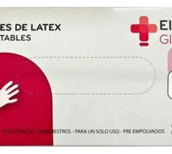 GUANTES DE LATEX TALLA L DISP X 100 UNI