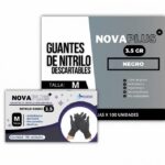 GUANTES DE NITRILO NEGRO