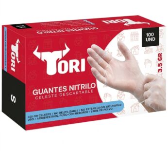 GUANTES DE VINILO TALLA S DISP X 100 UNI