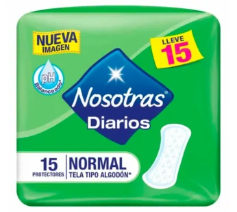 NOSOTRAS DIARIAS X 15 UNI