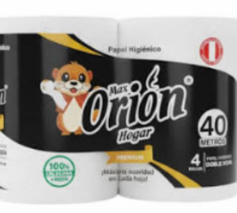 PAPEL HIGIÉNICO ORION 40 MT PQT X 24 UNI