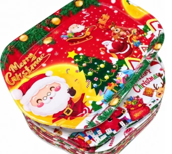 BANDEJA NAVIDEÑA RECTANGULAR CC – 839