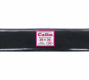 BOLSA NEGRA CALIN 20 X 30 ULTRA FUERTE