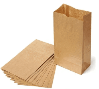 BOLSAS KRAFT CON BASE #8 X 100 UNI