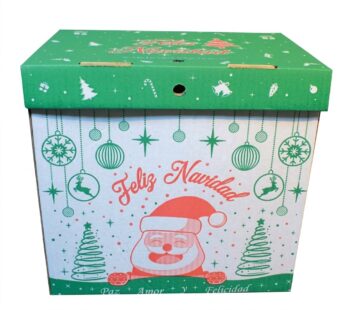 CAJA NAVIDEÑA MEDIANA NOEL