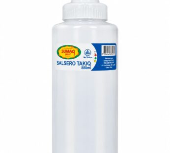 CREMERO TRANSPARENTE CON TAPA TAKIQ X 880 ML