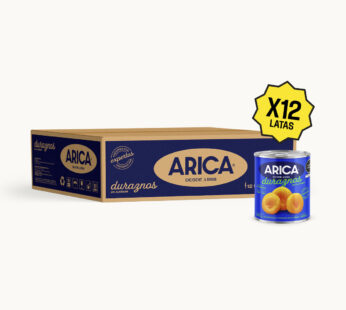 CONSERVA DE DURAZNO ARICA CAJA X 12 UNI