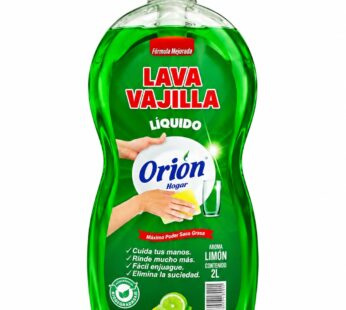 LAVAVAJILLA LÍQUIDA ORION X 2 LT