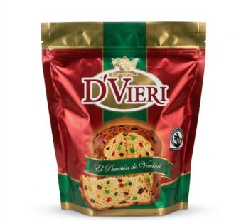PANETÓN D’VIERI BOLSA X 900 GR
